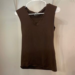 Really cute dressy tank top goes well with a flannel!